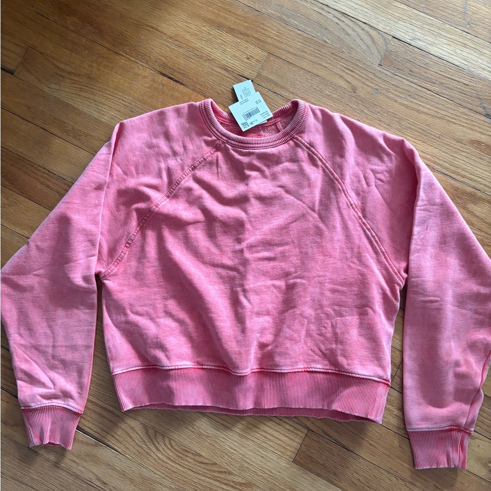 AE cropped raglan sweatshirt